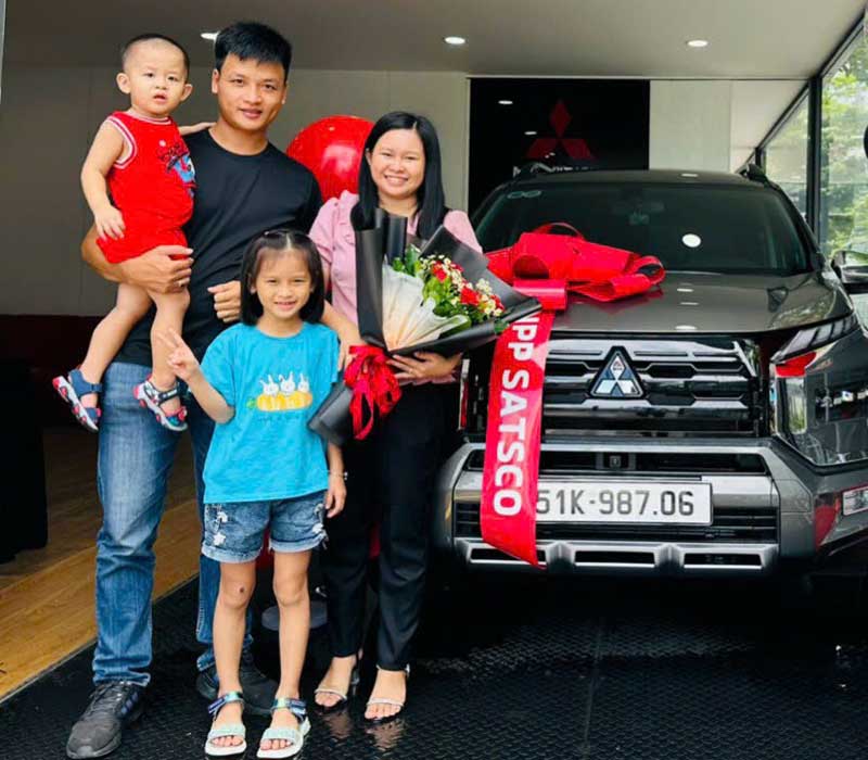 Hình ảnh hoạt động tư vấn xe tại Hậu Giang